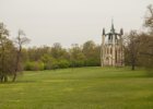 Krásný Dvůr  Golfové hřiště u Gotického templu. : architektura, park