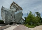 Paříž 2017  budova nadace Luise Vuittona (Louis Vuitton Foundation) : Paříž 2017, architektura