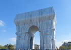 Vítězný oblouk  v podání dvojice Christo a Jeanne-Claude : Paříž 2021, Vítězný oblouk, architektura