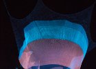 Signal festival Praha 2015  expozice u Rudolfina - síť od Janet Echelman