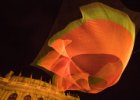 Signal festival Praha 2015  expozice u Rudolfina - síť od Janet Echelman