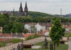 Toulky Prahou s Žílou  Výhled na Vyšehrad z Bastionu