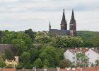 Toulky Prahou s Žílou  Výhled na Vyšehrad z Bastionu